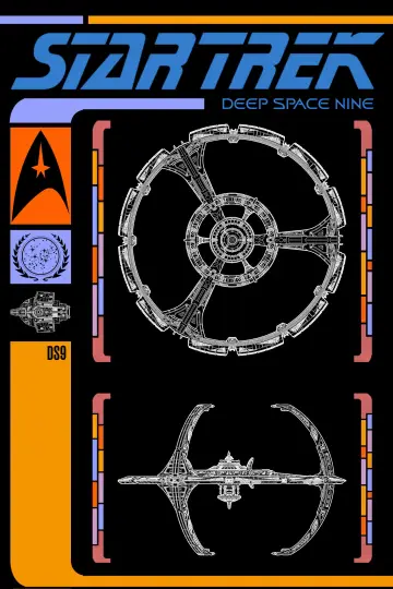 Plakat к сериалу "Star Trek: Stacja Kosmiczna" #1286235