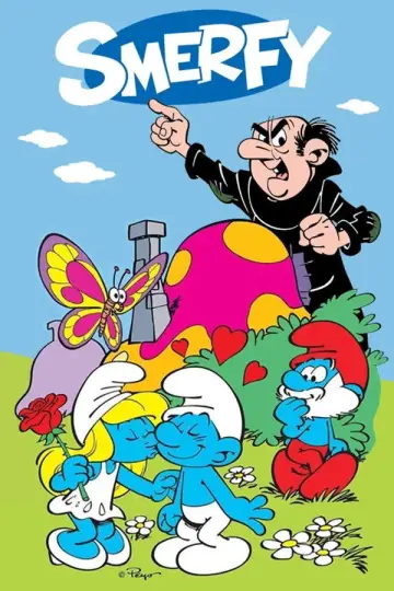 Smerfy plakat