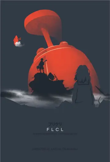 Plakat к сериалу "FLCL" #1381616