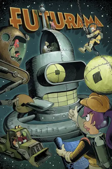 Plakat к сериалу "Futurama" #1217953