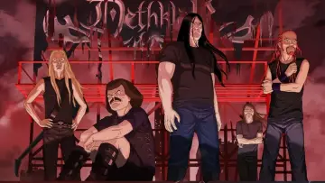 Zasłona к сериалу "Metalokalipsa" #1416340
