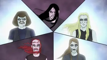 Zasłona к сериалу "Metalokalipsa" #1416347
