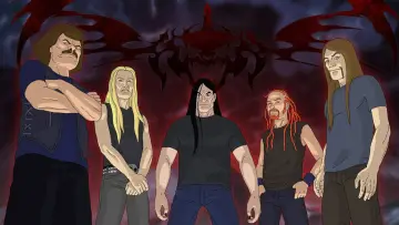 Zasłona к сериалу "Metalokalipsa" #1416360