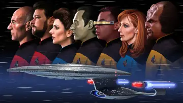 Zasłona к сериалу "Star Trek: Następne pokolenie" #1255849