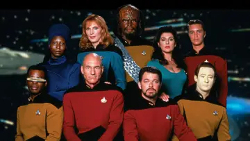 Zasłona к сериалу "Star Trek: Następne pokolenie" #1255852