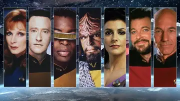 Zasłona к сериалу "Star Trek: Następne pokolenie" #1255856