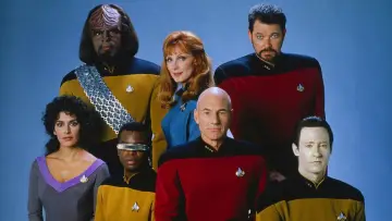 Zasłona к сериалу "Star Trek: Następne pokolenie" #1255867