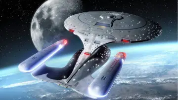 Zasłona к сериалу "Star Trek: Następne pokolenie" #1255870
