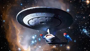 Zasłona к сериалу "Star Trek: Następne pokolenie" #1255873