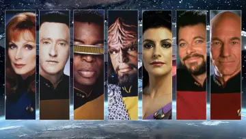 Zasłona к сериалу "Star Trek: Następne pokolenie" #1255876