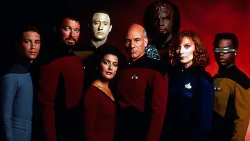 Zasłona к сериалу "Star Trek: Następne pokolenie" #1255898