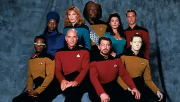 Zasłona к сериалу "Star Trek: Następne pokolenie" #1255910