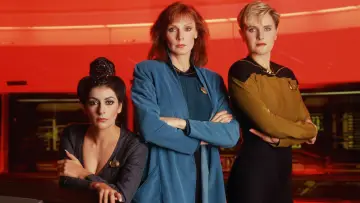 Zasłona к сериалу "Star Trek: Następne pokolenie" #1255913