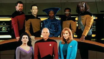 Zasłona к сериалу "Star Trek: Następne pokolenie" #1255924