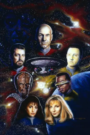 Plakat к сериалу "Star Trek: Następne pokolenie" #1255959