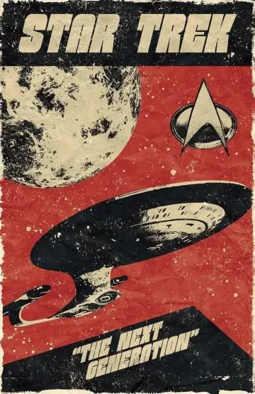 Plakat do serialu "Star Trek: Następne pokolenie" #1656112