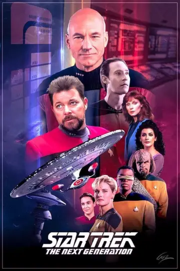 Plakat do serialu "Star Trek: Następne pokolenie" #1656113