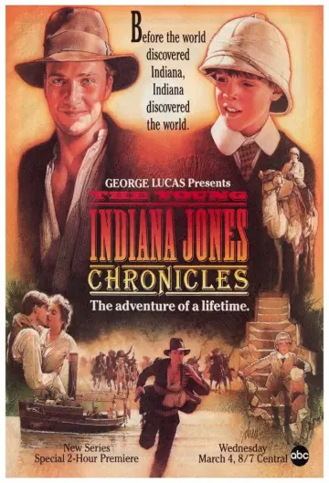 Plakat к сериалу "Kroniki młodego Indiany Jonesa" #1436807