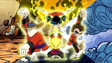 Zasłona к сериалу "Xiaolin - Pojedynek mistrzów" #1424309