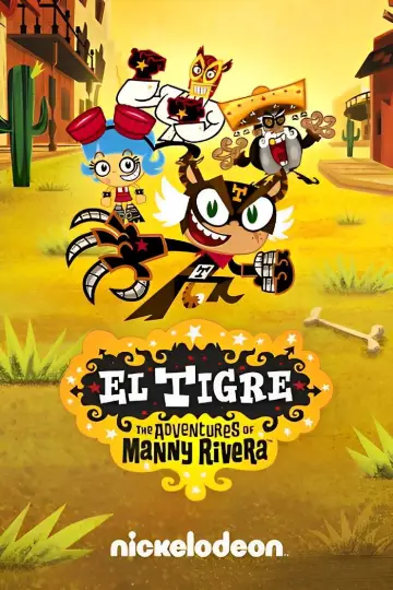 Plakat do serialu "El Tigre: Przygody Manny