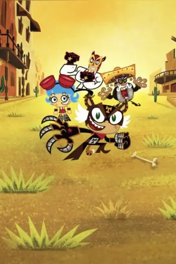 Plakat do serialu "El Tigre: Przygody Manny