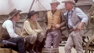 Zasłona к сериалу "Wagon Train" #1292408