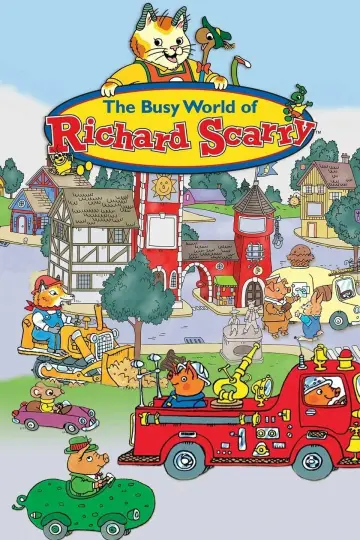 The Busy World of Richard Scarry plakat