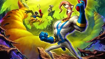 Zasłona do serialu "Earthworm Jim" #1444594