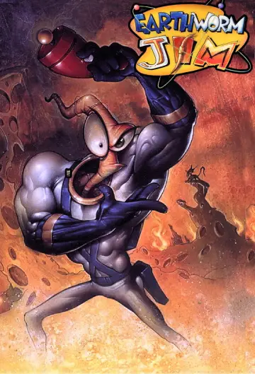 Plakat do serialu "Earthworm Jim" #1444610