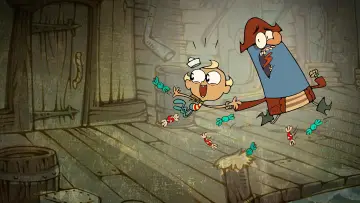 Zasłona к сериалу "Niezwykłe przygody Flapjacka" #1368553