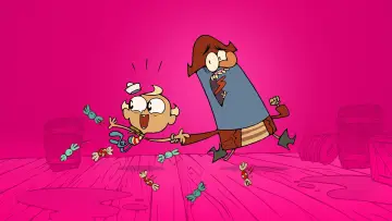 Zasłona к сериалу "Niezwykłe przygody Flapjacka" #1368556