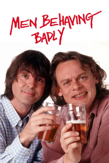 Mężczyźni zachowują się źle plakat