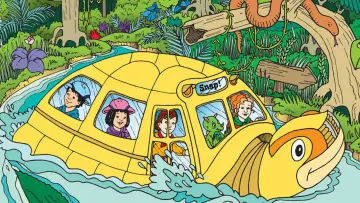 Zasłona к сериалу "Magiczny autobus" #1406708