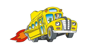 Zasłona к сериалу "Magiczny autobus" #1406711