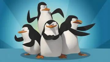 Zasłona к сериалу "Pingwiny z Madagaskaru" #1274943