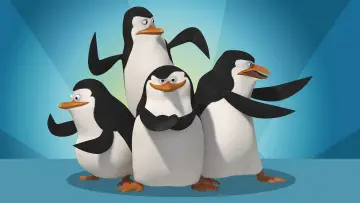 Zasłona к сериалу "Pingwiny z Madagaskaru" #1274944