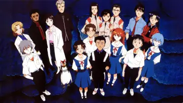 Zasłona к сериалу "Neon Genesis Evangelion" #1311060