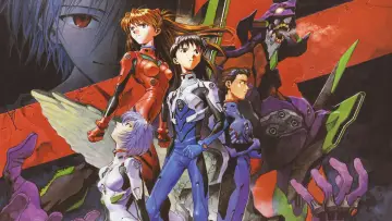 Zasłona к сериалу "Neon Genesis Evangelion" #1311098