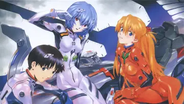 Zasłona к сериалу "Neon Genesis Evangelion" #1311103