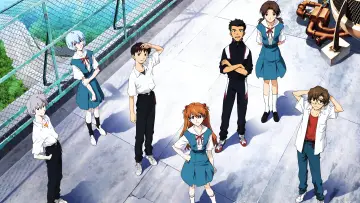 Zasłona к сериалу "Neon Genesis Evangelion" #1311105
