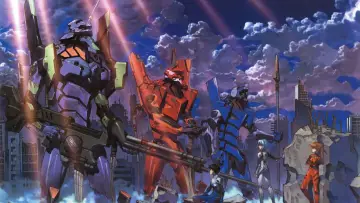 Zasłona к сериалу "Neon Genesis Evangelion" #1311109