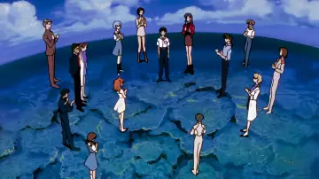 Zasłona к сериалу "Neon Genesis Evangelion" #1311124