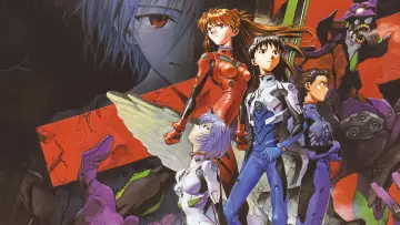 Zasłona к сериалу "Neon Genesis Evangelion" #1311141