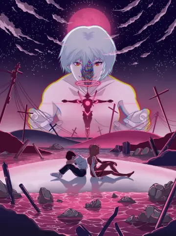 Plakat к сериалу "Neon Genesis Evangelion" #1311222
