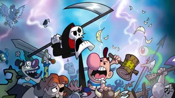 Zasłona к сериалу "Mroczne przygody Billy