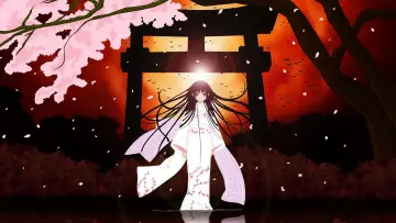 Zasłona к сериалу "Jigoku Shoujo" #1333349