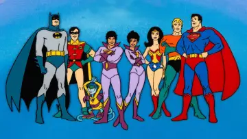 Zasłona к сериалу "Super Friends" #1371716