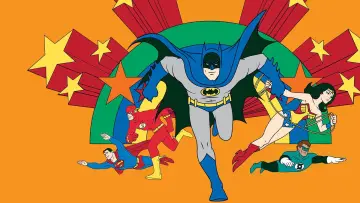Zasłona к сериалу "Super Friends" #1371718