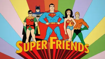 Zasłona к сериалу "Super Friends" #1371722
