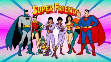 Zasłona к сериалу "Super Friends" #1371726